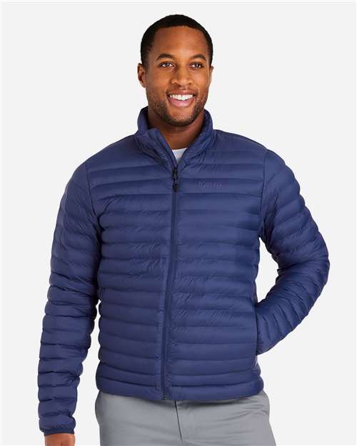 Marmot M15910 Men's Echo Featherless Jacket - Arctic Navy - model front