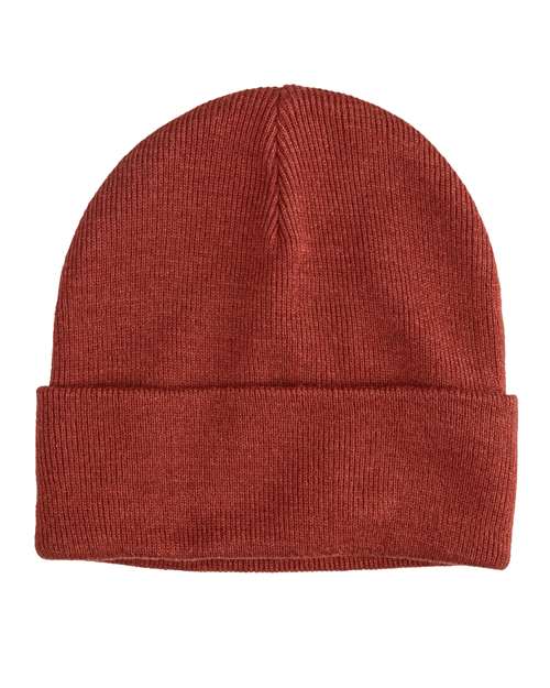 econscious EC7045 Base Camp Beanie - Flame - front