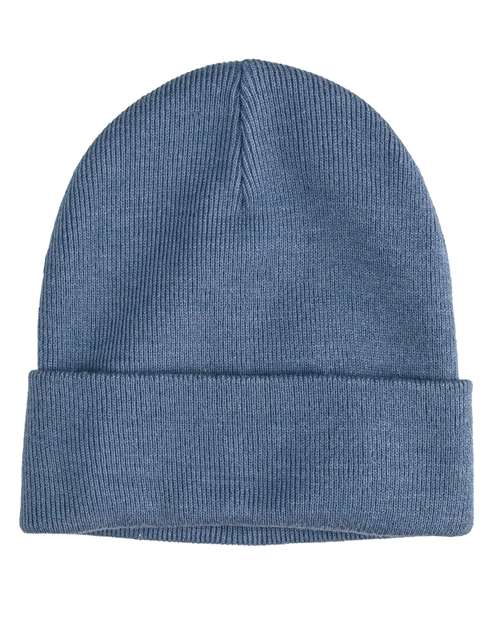 econscious EC7045 Base Camp Beanie - Sea Ice - front