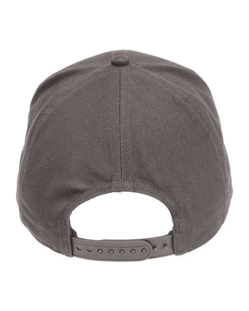 econscious EC7025 Structured Six-Panel Baseball Cap - Charcoal - back