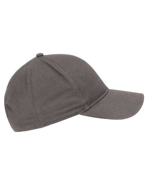 econscious EC7025 Structured Six-Panel Baseball Cap - Charcoal - side