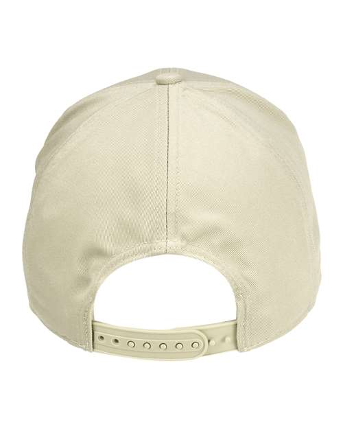 econscious EC7025 Structured Six-Panel Baseball Cap - Oyster - back