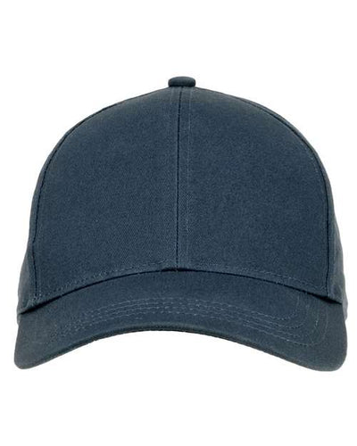 econscious EC7025 Structured Six-Panel Baseball Cap - Pacific - front