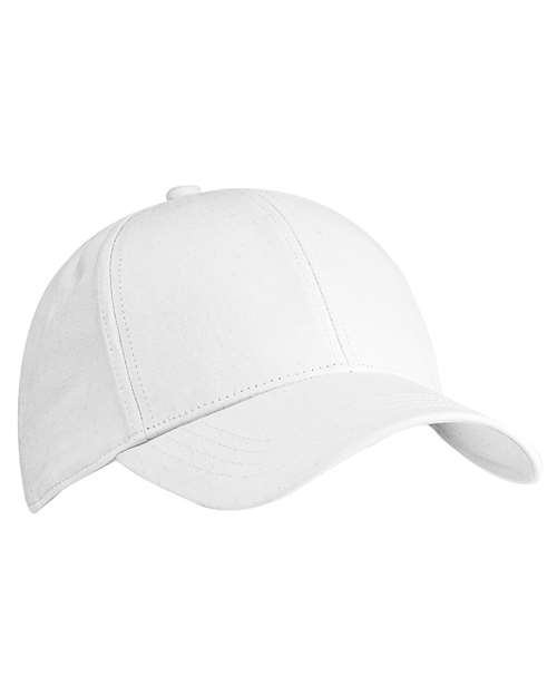 econscious EC7025 Structured Six-Panel Baseball Cap - White - side