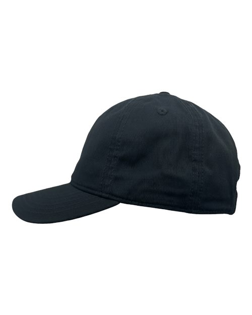 econscious EC7087 Unstructured Five-Panel Baseball Cap - Black - side