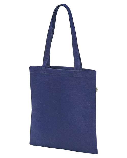 econscious EC8060 Hemp Simplicity Tote - Navy - side