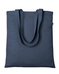 econscious EC8060 Hemp Simplicity Tote - Navy - front