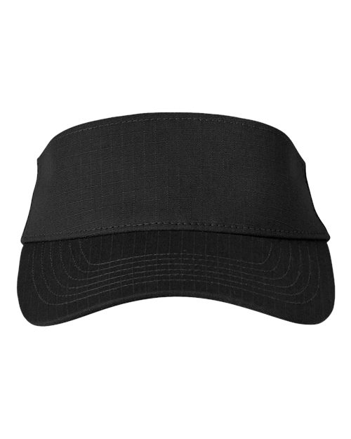 Big Accessories BA641 Lariat Visor - Black - front