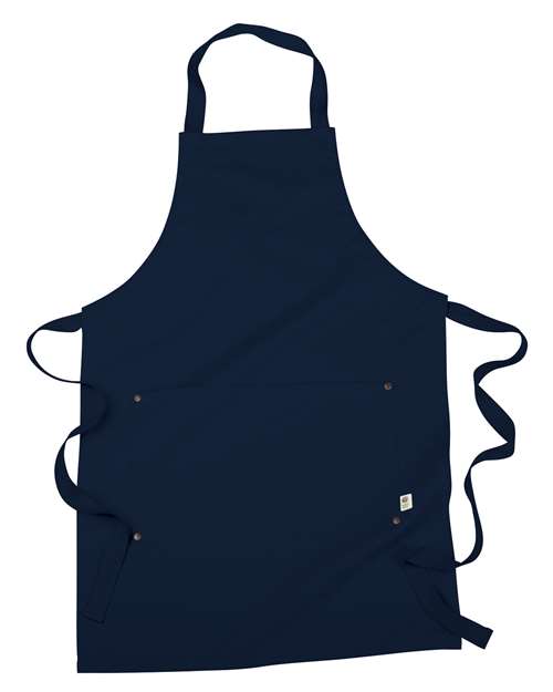 econscious EC6015 Two Pocket Apron - Navy - front