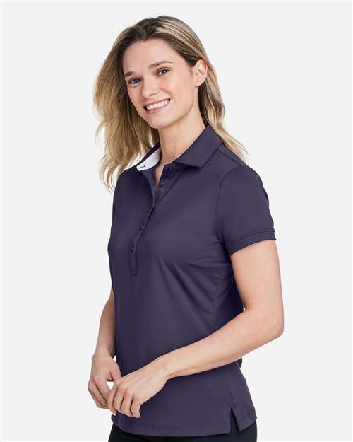 Fairway & Greene M32232 Women's Claire Tech Polo - Eclipse - model side