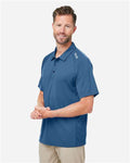 HUK H12L005 Men's LoPro Solid Performance Polo - Sargasso Sea - model side