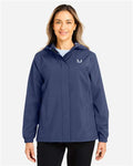 HUK H640027 Women's Storm Rain Jacket - Naval Academy - model front