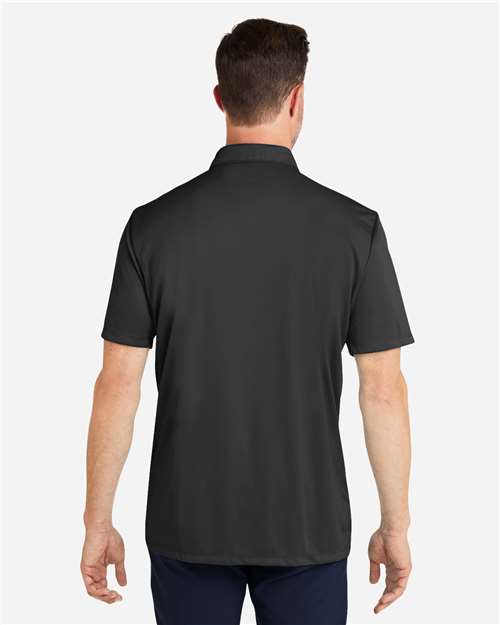 HUK H120558 Men's Pursuit Performance Polo - Black - model back