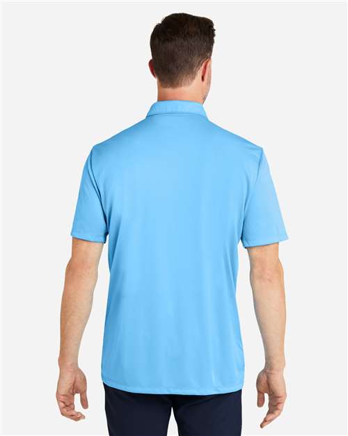 HUK H120558 Men's Pursuit Performance Polo - Marolina Blue - model back
