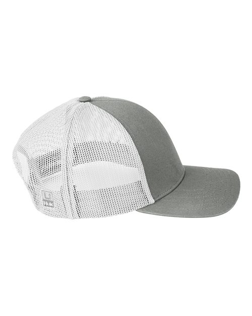 HUK H3L0001 LoPro Snapback Trucker Cap - Harbor Mist - side