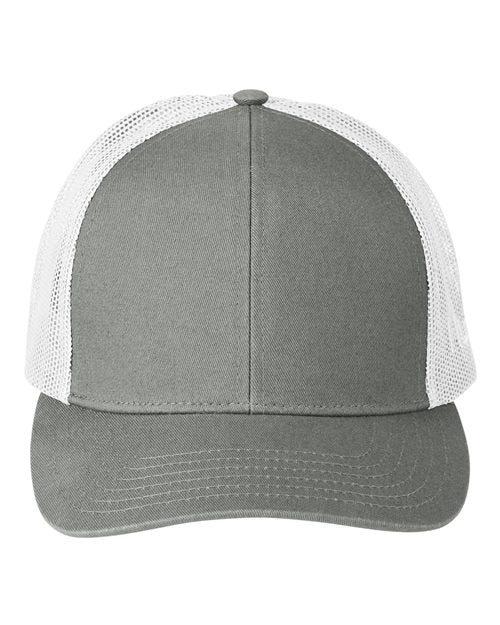 HUK H3L0001 LoPro Snapback Trucker Cap - Harbor Mist - front