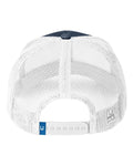 HUK H3L0001 LoPro Snapback Trucker Cap - Navy - back