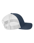 HUK H3L0001 LoPro Snapback Trucker Cap - Navy - side