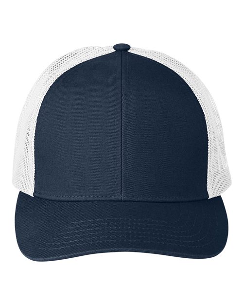 HUK H3L0001 LoPro Snapback Trucker Cap - Navy - front