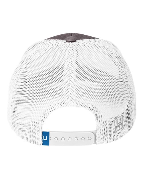 HUK H3L0001 LoPro Snapback Trucker Cap - Volcanic Ash - back