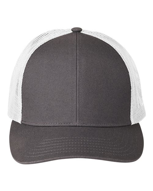 HUK H3L0001 LoPro Snapback Trucker Cap - Volcanic Ash - front