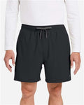 HUK H200184 Men's Pursuit Volley Shorts - Black - model front