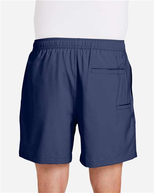 HUK H200184 Men's Pursuit Volley Shorts - Sargasso Sea - model back