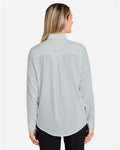 HUK H615006 Women's Tide Point Shirt - Harbor Mist - model back