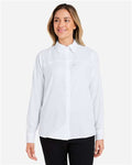 HUK H615006 Women's Tide Point Shirt - White - model front