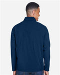 Team 365 TT80 Men's Leader Soft Shell Jacket - Sport Dark Navy - model back
