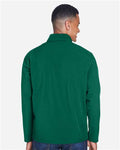 Team 365 TT80 Men's Leader Soft Shell Jacket - Sport Forest - model back