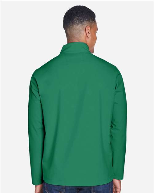 Team 365 TT80 Men's Leader Soft Shell Jacket - Sport Kelly - model back