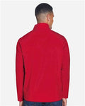 Team 365 TT80 Men's Leader Soft Shell Jacket - Sport Red - model back
