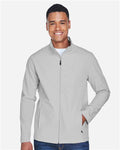 Team 365 TT80 Men's Leader Soft Shell Jacket - Sport Silver - model front