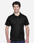Team 365 TT21 Command Snag Protection Polo - Black - model front