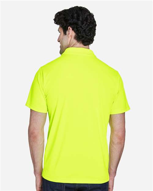 Team 365 TT21 Command Snag Protection Polo - Safety Yellow - model back