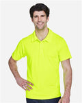 Team 365 TT21 Command Snag Protection Polo - Safety Yellow - model front