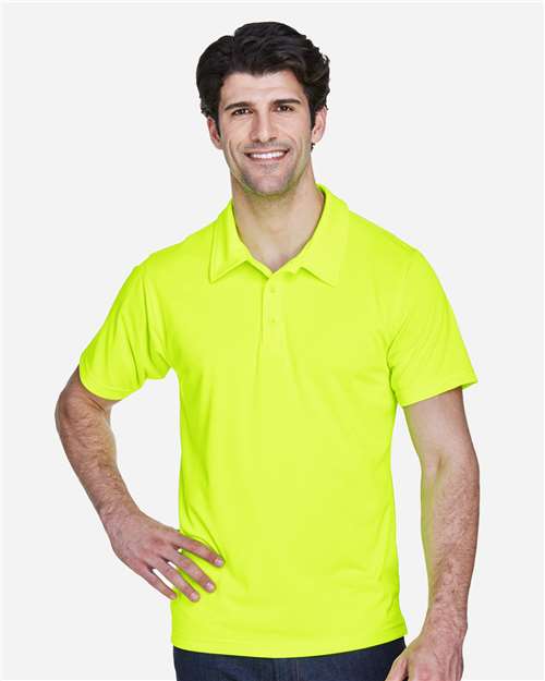 Team 365 TT21 Command Snag Protection Polo - Safety Yellow - model front