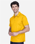 Team 365 TT21 Command Snag Protection Polo - Sport Athletic Gold - model side