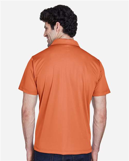 Team 365 TT21 Command Snag Protection Polo - Sport Burnt Orange - model back