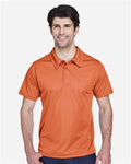 Team 365 TT21 Command Snag Protection Polo - Sport Burnt Orange - model front
