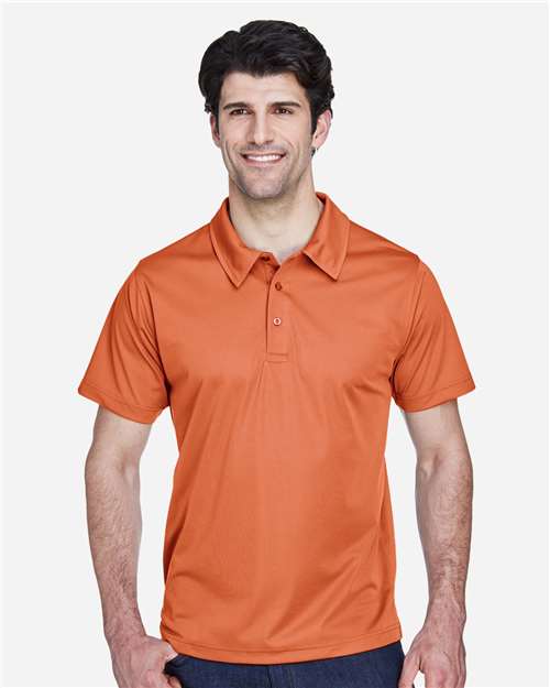 Team 365 TT21 Command Snag Protection Polo - Sport Burnt Orange - model front