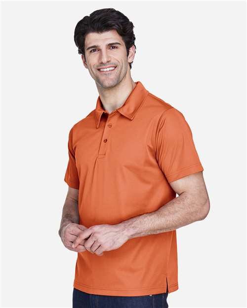 Team 365 TT21 Command Snag Protection Polo - Sport Burnt Orange - model side