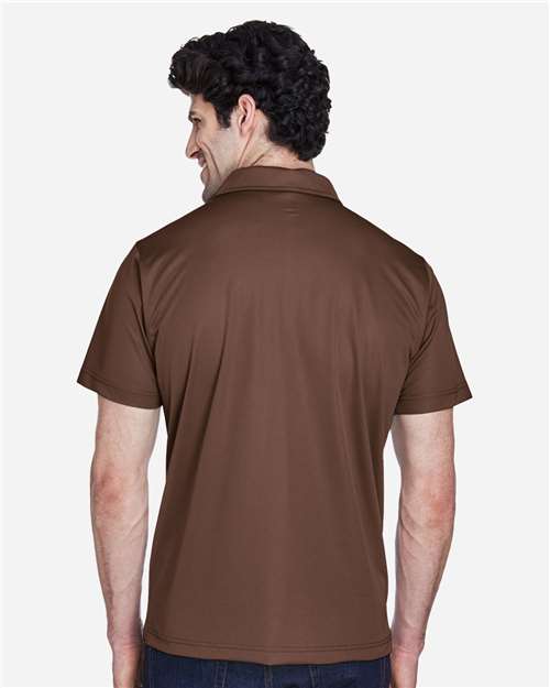 Team 365 TT21 Command Snag Protection Polo - Sport Dark Brown - model back