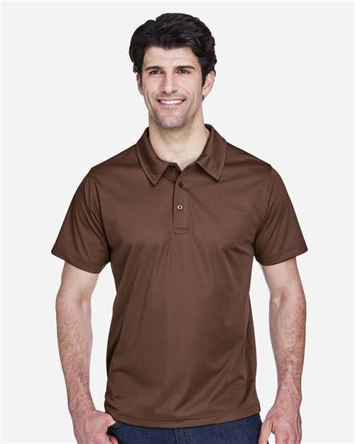 Team 365 TT21 Command Snag Protection Polo - Sport Dark Brown - model front