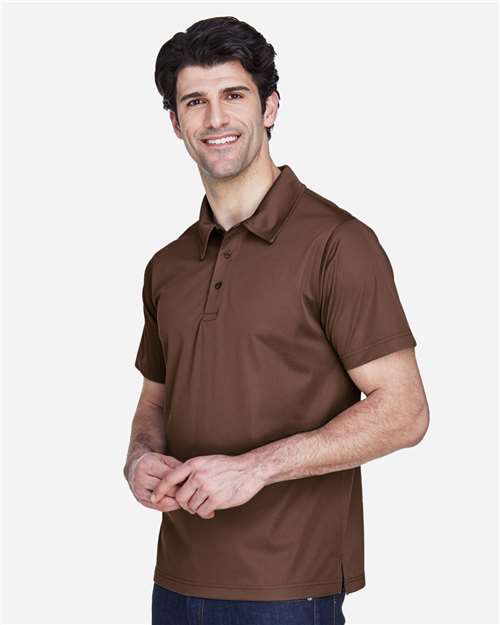 Team 365 TT21 Command Snag Protection Polo - Sport Dark Brown - model side