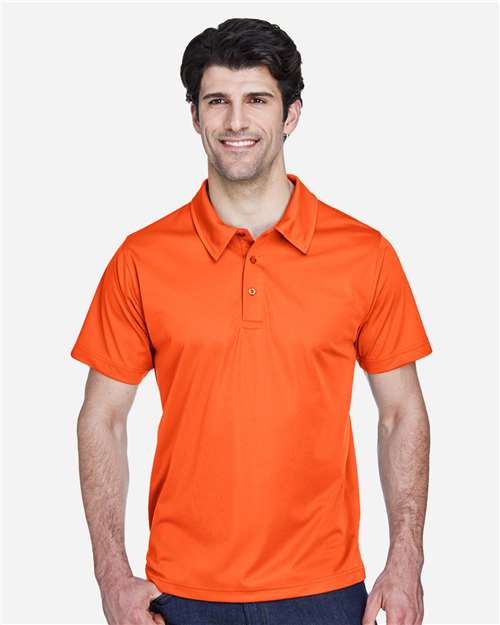 Team 365 TT21 Command Snag Protection Polo - Sport Orange - model front