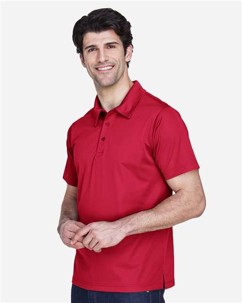 Team 365 TT21 Command Snag Protection Polo - Sport Scarlet Red - model side