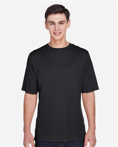Team 365 TT11 Zone Performance T-Shirt - Black - model front