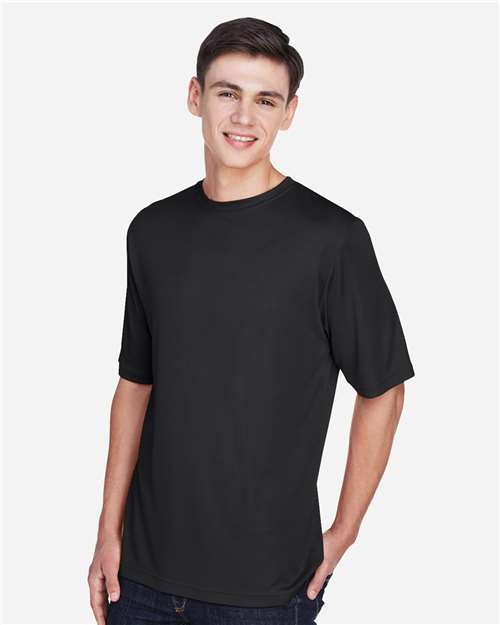Team 365 TT11 Zone Performance T-Shirt - Black - model side